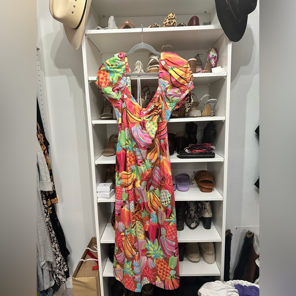 Farm Rio Fruit Salad Maxi Dress